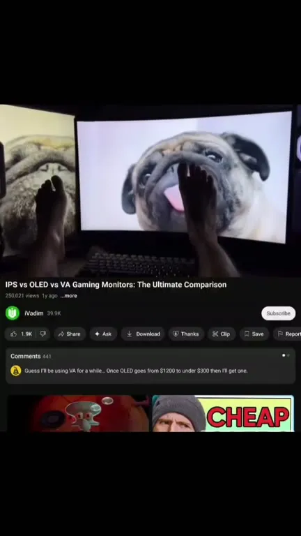 Feet Ruin the Monitor Test