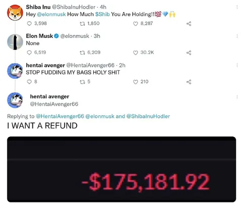 Shiba Inu Wants a Refund
