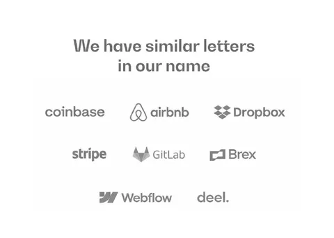 Brands With Similar Letters