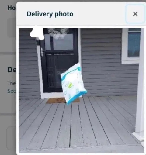 Floating Delivery Photo
