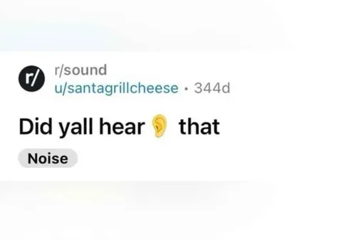 Did Y’all Hear That Noise
