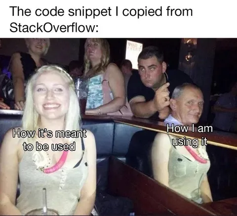 Stack Overflow Code Used Wrong