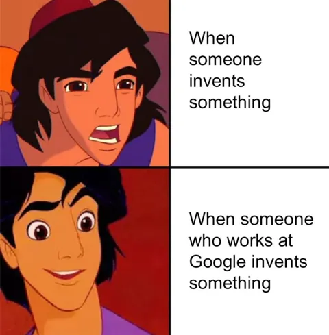 When Google invents something