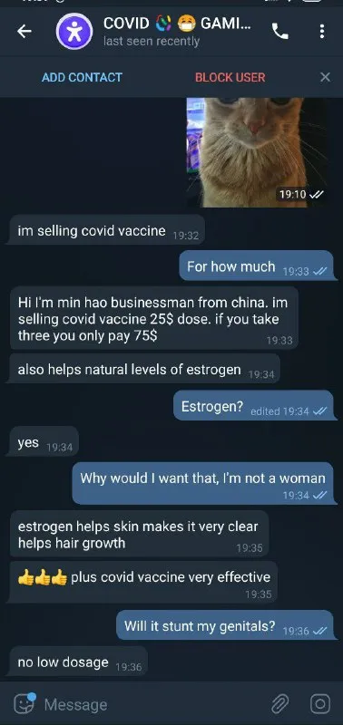 COVID Vaccine Side Effects Chat