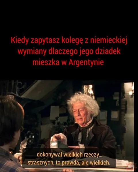 Dziadek z Argentyny