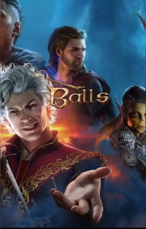 Baldur's Gate Party Poster