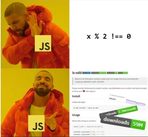 Drake предпочитает is-odd