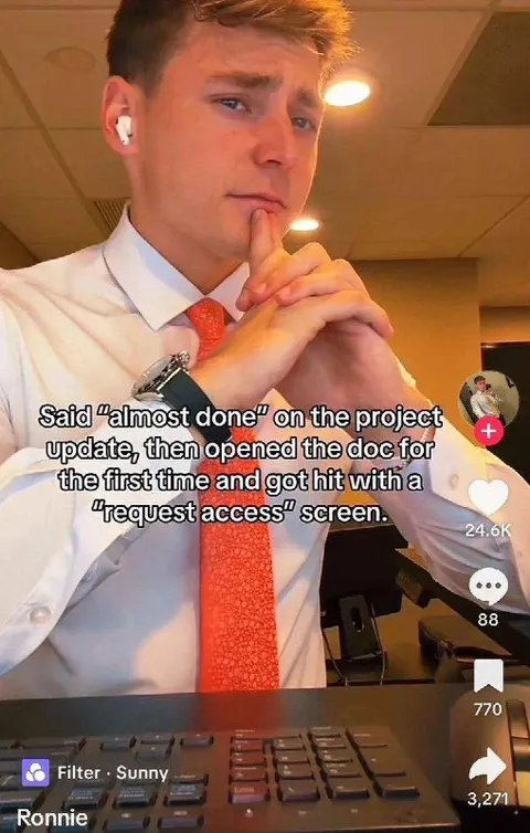Request Access After Almost Done