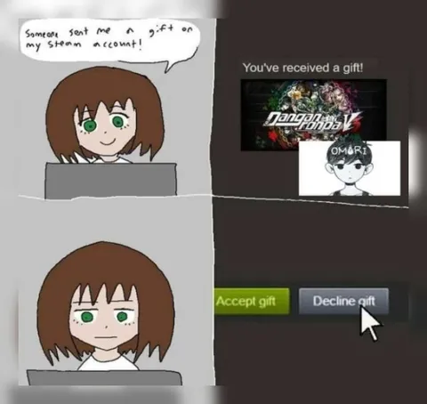 Decline the Steam Gift