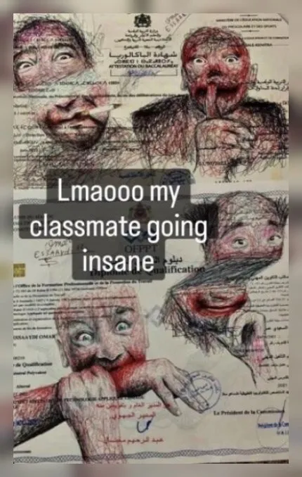 Classmate Going Insane