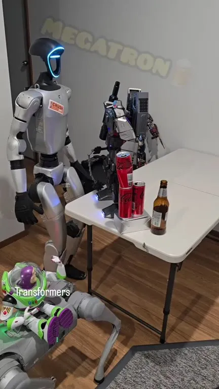 Megatron Gets a Beer
