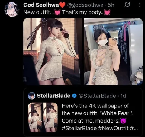 White Pearl Outfit Reveal