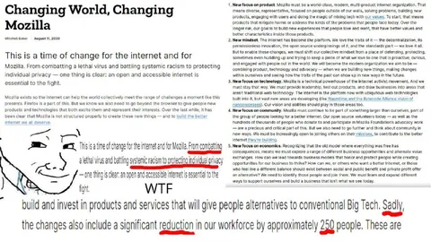 Changing World, Changing Mozilla Layoffs