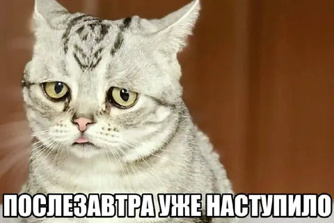 После завтра уже наступило