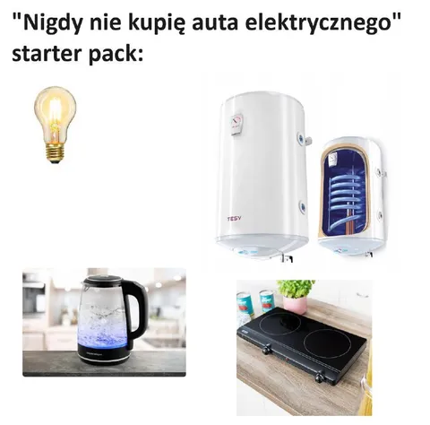 Nigdy nie kupię auta elektrycznego starter pack