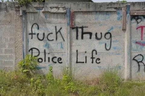Fuck Thug Police Life