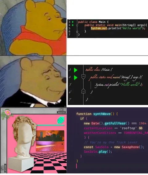 Classic Pooh Code Progression