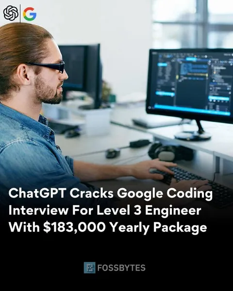 ChatGPT Cracks Google Coding Interview