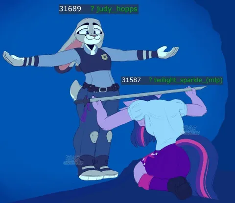 Judy Hopps Versus Twilight Sparkle