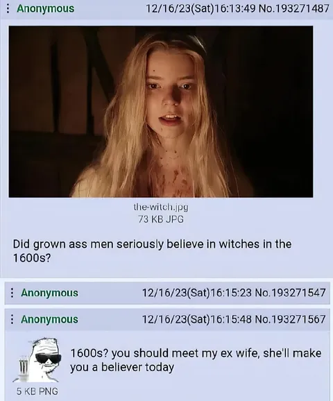 Ex-Wife Makes You Believe