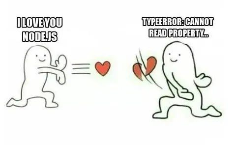 I Love You Node.js Error