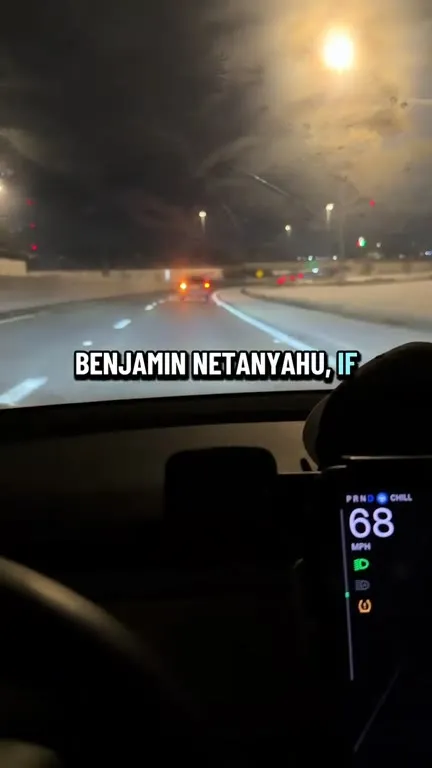 Benjamin Netanyahu, Please Drone Strike