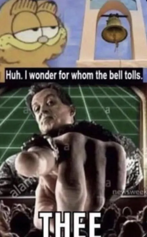 For Whom the Bell Tolls