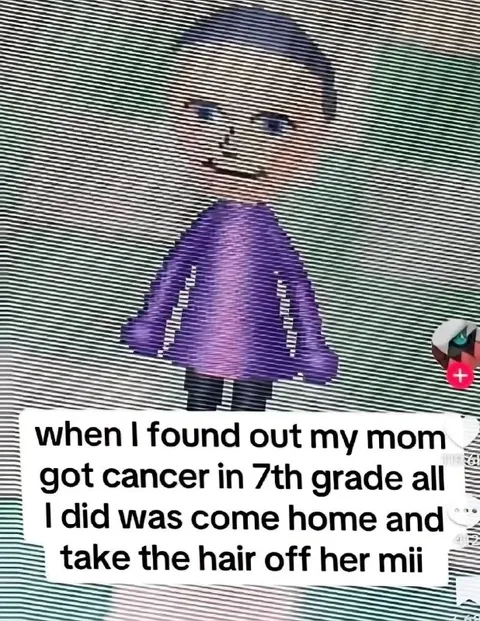 Took the Hair Off Her Mii