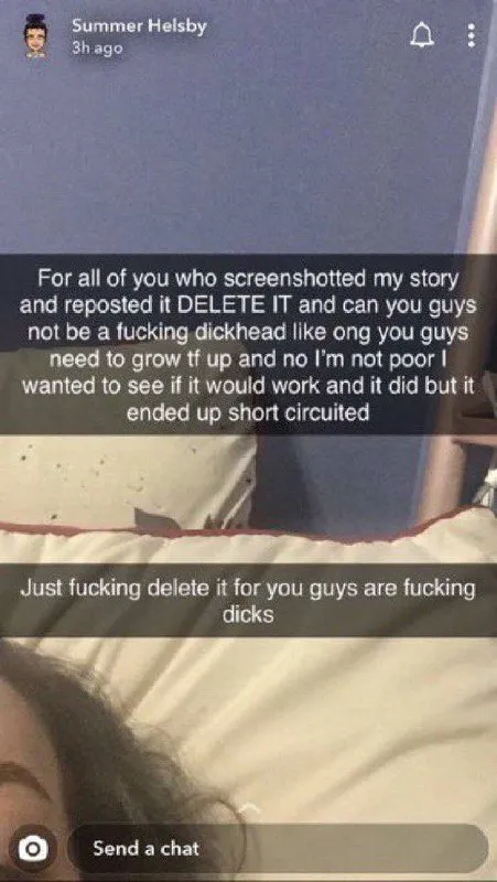 Delete My Story, You Guys