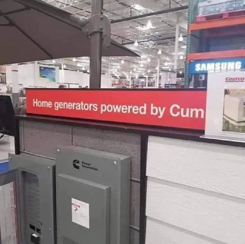 Powered by Cum Sign