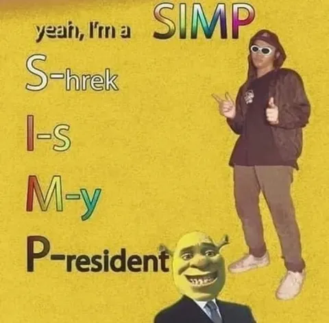 Yeah, I'm a Shrek simp