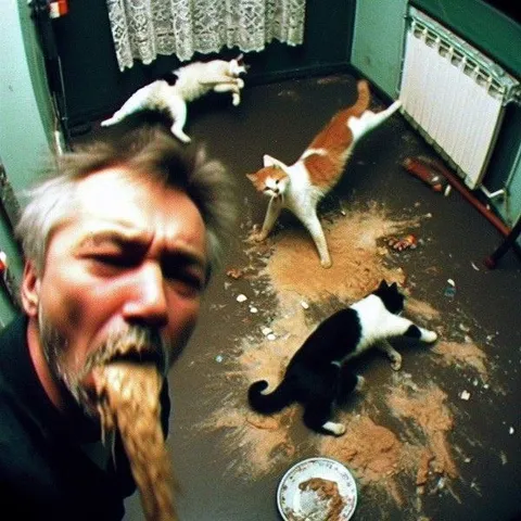 Котики довели до истерики