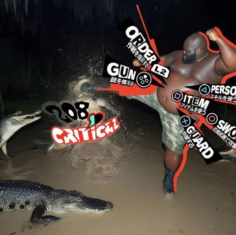 Crocodile Attack Critical Hit