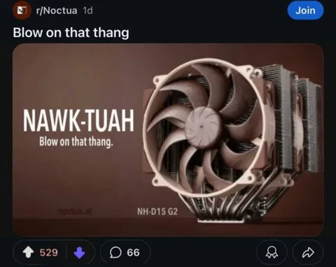 Noctua Hawk Tuah Cooler