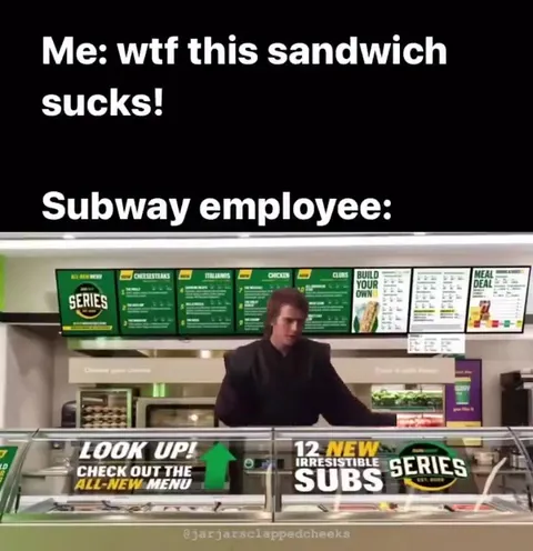 Subway Employee Takes It Personally