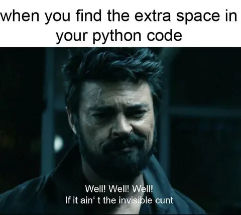 Invisible Whitespace in Python