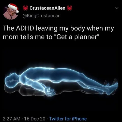 ADHD Leaves My Body
