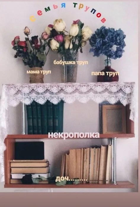 Семья трупов в некрополке