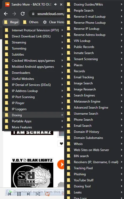 Doxxing Guides Bookmarks