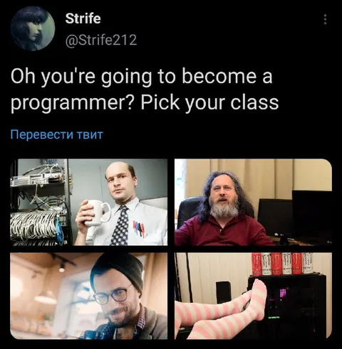 Choose Your Programmer Class