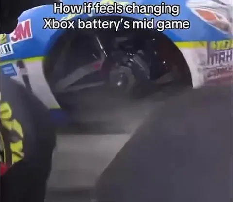 Changing Xbox Battery Mid Game