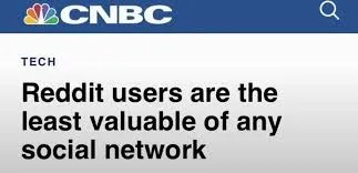 Reddit Users Least Valuable