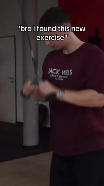 Bro Found a New Exercise