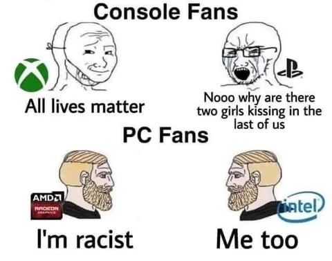 Console Fans Versus PC Fans