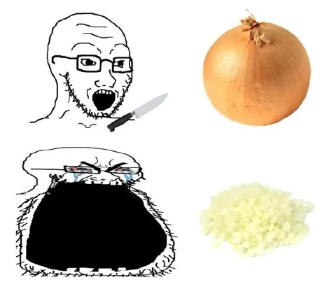 Нарезка лука и слёзы