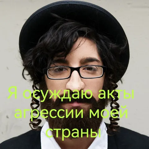 Я осуждаю агрессию моей страны