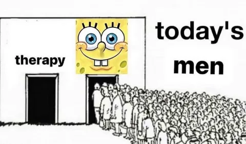 SpongeBob's therapy waiting room