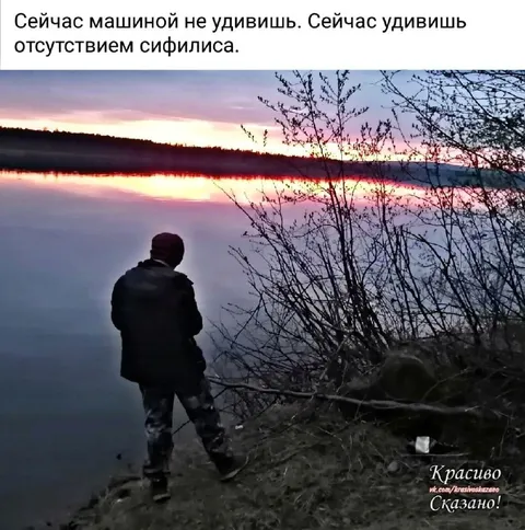 Сифилис удивляет больше машины