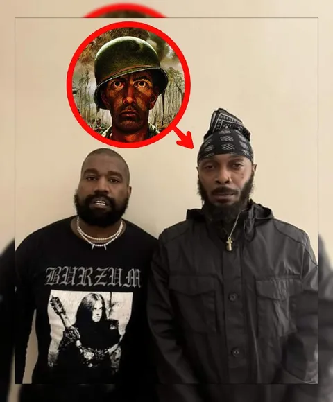Kanye Wearing a Burzum Shirt