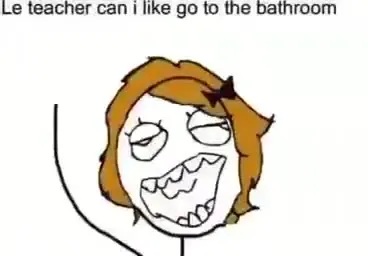 Teacher Bathroom Permission Disaster